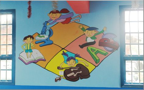 福州市幼儿园墙体手绘